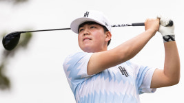 장유빈, LIV골프 홍콩 대회 첫날 공동 8위