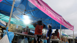 의성 산불 현장에 기다리고 기다리던 굵은 빗방울