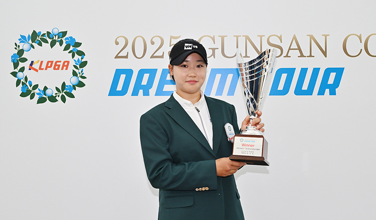 김민솔, KLPGA 드림투어 2연속 우승으로 시즌 내내 활약