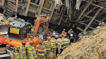 포스코이앤씨, 신안산선 붕괴 사과…