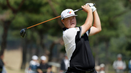 샷 난조 임성재, KPGA 우리금융 1R 4오버파 부진