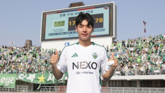 '전진우 극장골' 전북, 수원FC에 2대 1 승…2위 도약