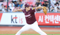 박주성 데뷔 6년 만에 첫 선발승…키움, kt 잡고 4연승