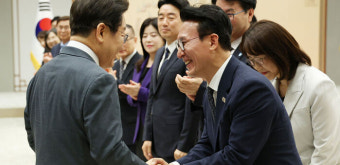 이 대통령, 김민석 국무총리에 임명장…