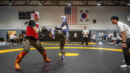 국기원, 한미 친선 태권도 경연대회 개최