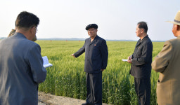 북한 낟알 허실 막자…식량 부족에 양곡 시설 현대화