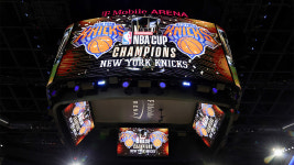 뉴욕, 샌안토니오 꺾고 NBA컵 첫 우승…MVP 브런슨