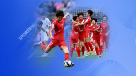 북한 여자축구, 우즈베키스탄 3대 0 완파