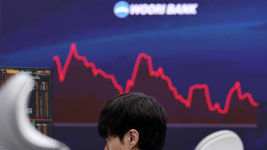 코스피, 8%대 급락 7,400대…코스닥도 1,000선 아래로