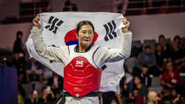 태권도 문진호·송다빈, 무주 그랑프리서 동반 금메달…AG 메달 청신호