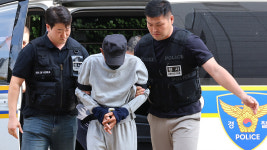 인천 흉기난동범, 구속심사 출석…