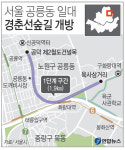 서울 공릉동 일대 경춘선 폐철길 숲길로 변신