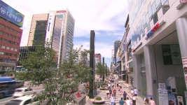 강남대로 서쪽만 지저분한 까닭은?