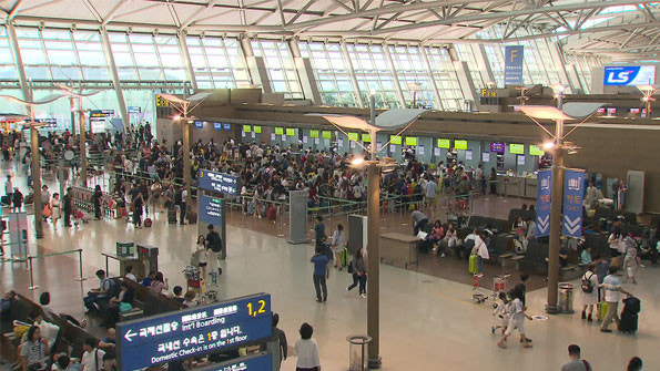 추석 연휴 인천공항 97만 명 이용…역대 명절 연휴 최다