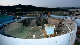 환경관리공단 정화조서 메탄 폭발…1명 부상·1명 실종