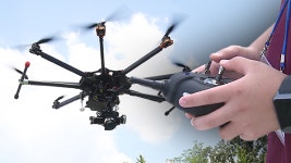 국토부, 세계 최초 조난지역 ‘드론 토탈솔루션’ 시연