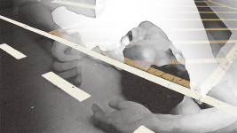 30대 남성 도로에서 중상입고 쓰러진 채 발견