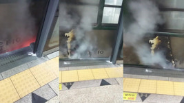 서울지하철 잠실새내역 전동차 불로 운행 차질…사고 전부터 이상 징후