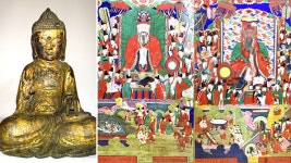 도난됐던 부여 무량사 금동불상 30년 만에 회수