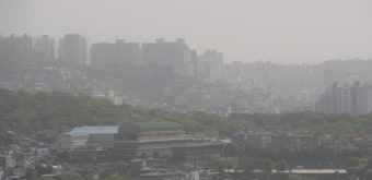 전국 황사, 미세먼지 경보·주의보