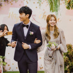 [K스타] ‘락채은♥이호연’의 영화 같은 결혼식