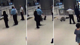 70대 노인 내동댕이치고 바라만 본 항공사