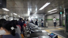 서울 지하철 2호선 을지로입구역 개찰구 고장…20여분 불편