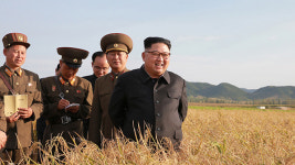 北김정은, 군 산하 농장 시찰…추석 앞두고  경제행보