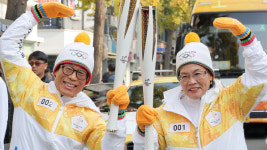 평창 동계올림픽 성화 봉송 내일 전북 입성