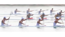 아시안게임 남자 카약, 4인승 500ｍ에서 은메달
