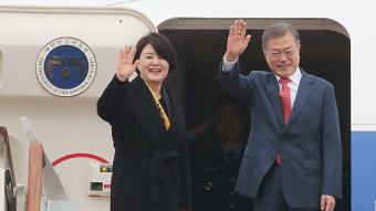 文대통령 체코 도착…체코 정상과 ‘원전 수주’ 논의할 듯