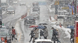 내일 중부 최고 5cm 눈…기온 더 떨어져