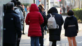 중부 내륙 한파주의보, 내일 서울 영하 7도