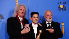 ‘보헤미안 랩소디’ 골든글로브 작품상 등 2관왕