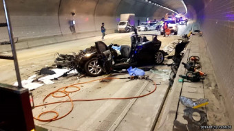 경기도 광주1터널에서 차량 3대 추돌…1명 사망