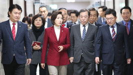 한국당, 27일 전당대회 ‘원톱형’ 당대표 선출안 의결