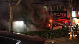 인천 미추홀구 카페에서 방화 추정 불…인명피해 없어