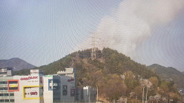건조주의보 속 해운대 산불 빠르게 확산…‘대응2단계’ 발령