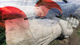 일본에 있던 조선시대 장군석 등 유물 8점 한국으로