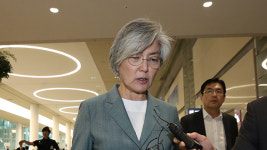 강경화 “북·중 간 소통, 우리가 목표로하는 비핵화에 도움 될 것”