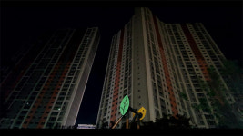 경기 시흥 아파트 정전…300여 세대 불편