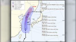 13호 태풍 ‘링링’ 서해로 북상 중…제주도에 태풍경보
