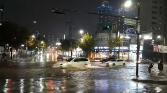 수도권 ‘호우경보’…침수피해 잇따라