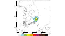 경남 밀양시 부근 지역, 규모 3.5 지진