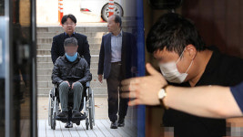 조국 일가 재판 재개…마스크 쓴 채 법정 공방