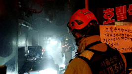 서울 성동구 세탁소 화재…2명 부상