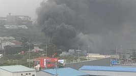 제주 타이어 판매점 화재 2시간 만에 진화…인명피해 없어