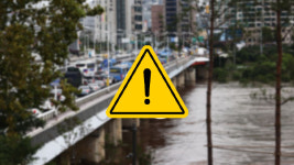 한강대교 9년 만에 홍수주의보 발령…수위 8.68ｍ 기록