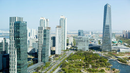 인천 송도 주민, ‘151층 인천타워’ 재추진 촉구