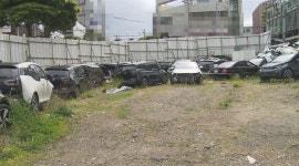 한라산에 BMW 전기차 무더기 방치…왜?